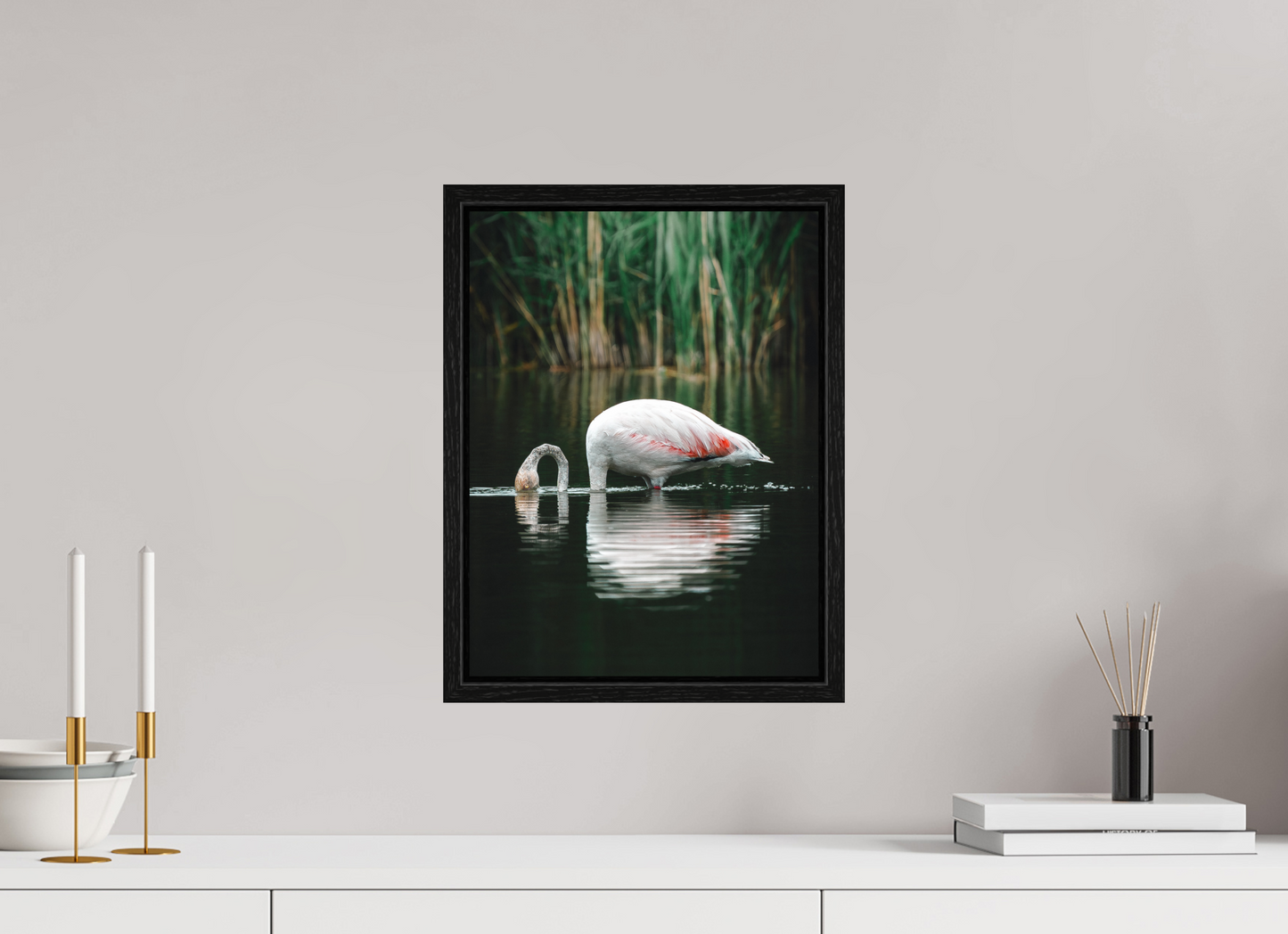 30 x 40 cm, Floater Frame Reflections of Calm