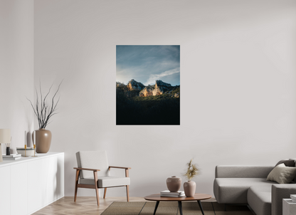 Lumière sur la roche