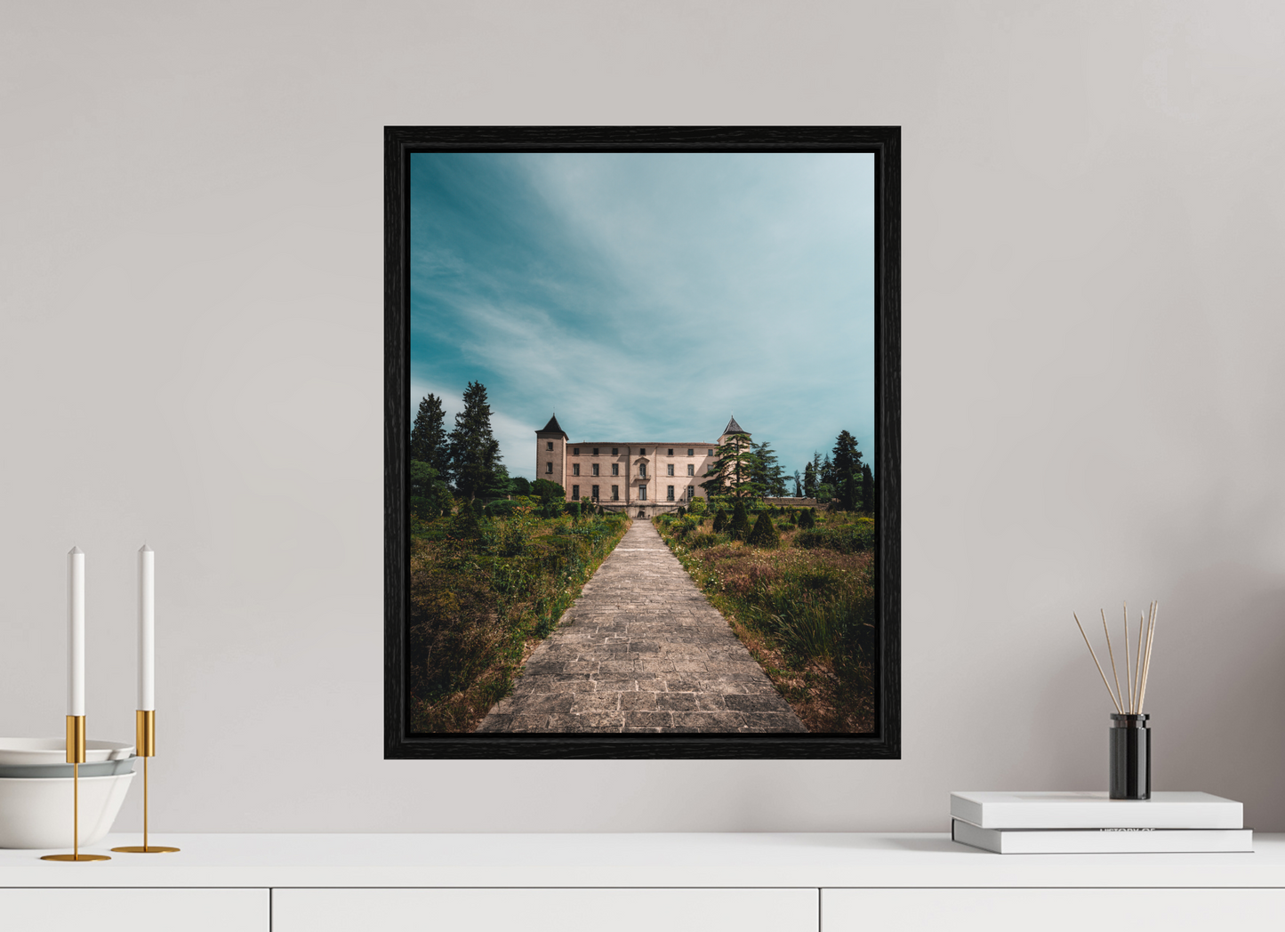 Chemin vers le château