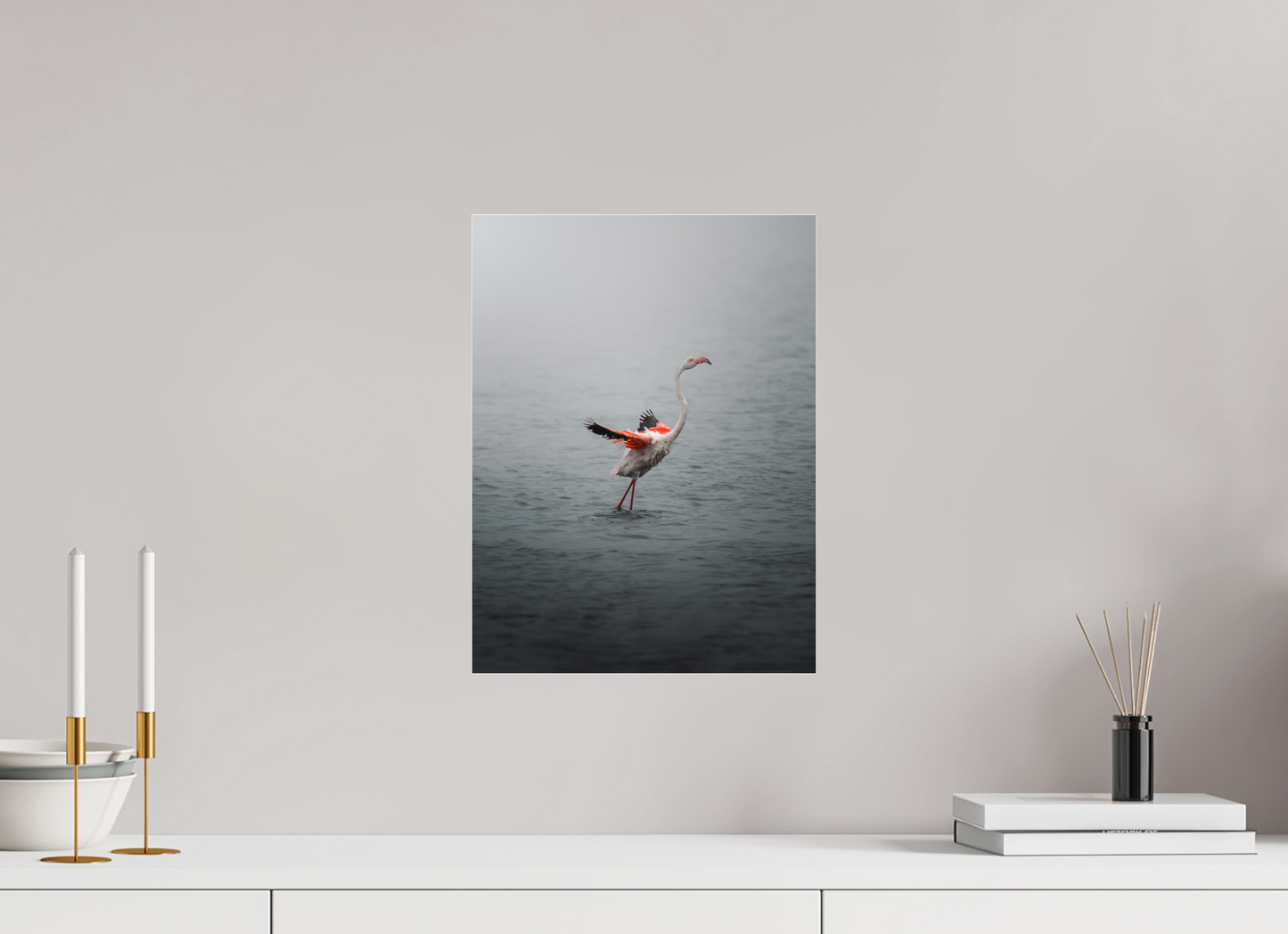 30 x 40 cm, Photo Print Under Acrylic Glass Wings of Light